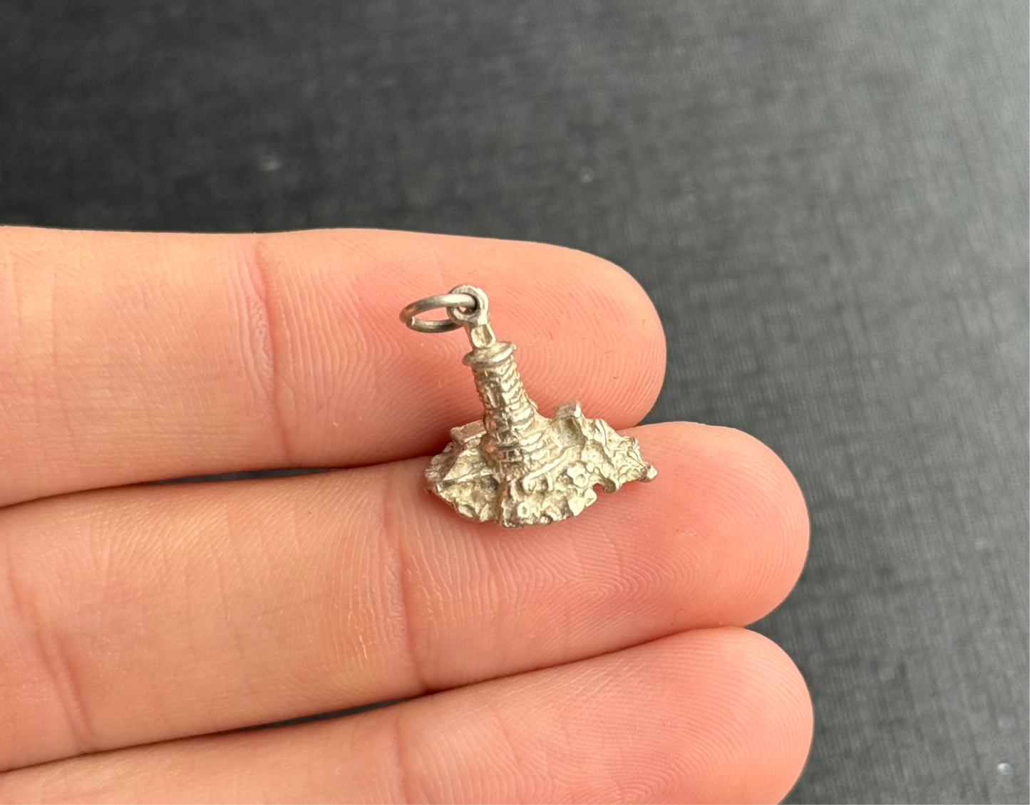 Sterling Silver Light House La Gorbiers Charm