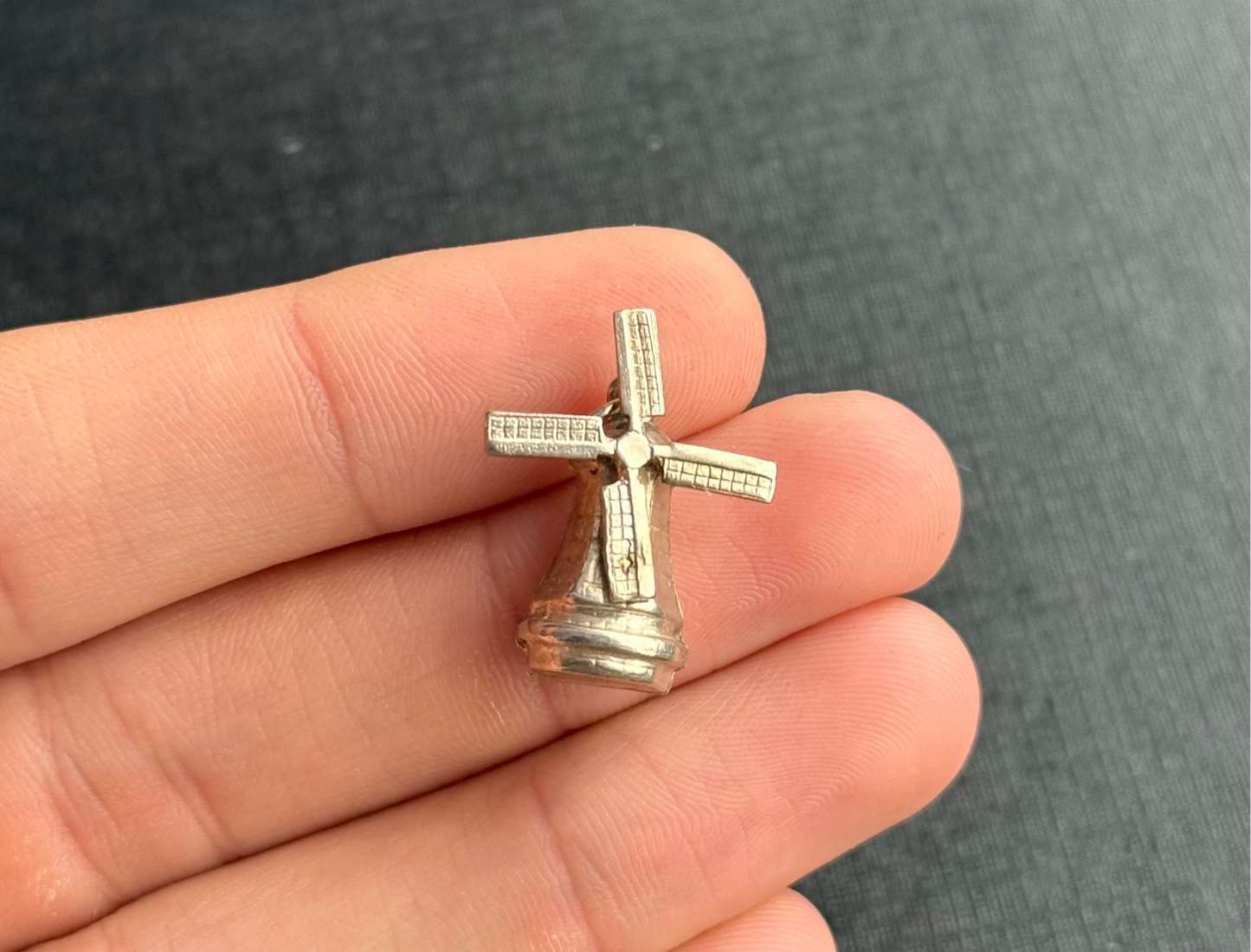 Sterling Silver Windmill Charm