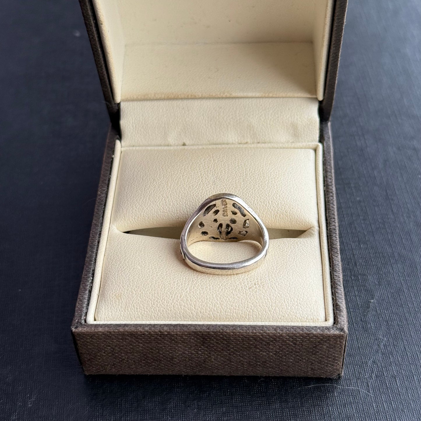 Sterling Silver Scottish Thistle Ring