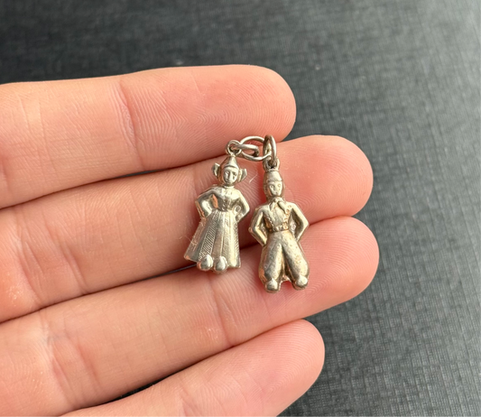 Sterling Silver Couple Charm