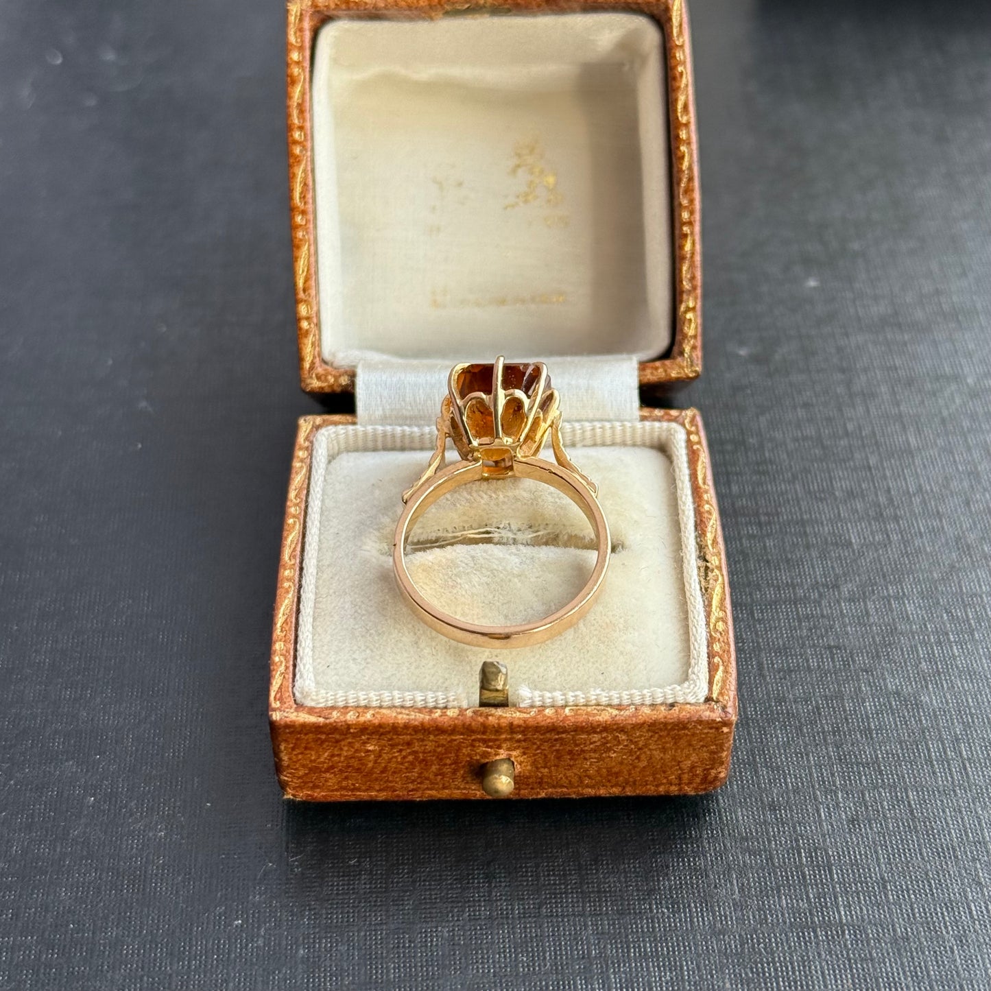 18ct Gold and Citrine Ring