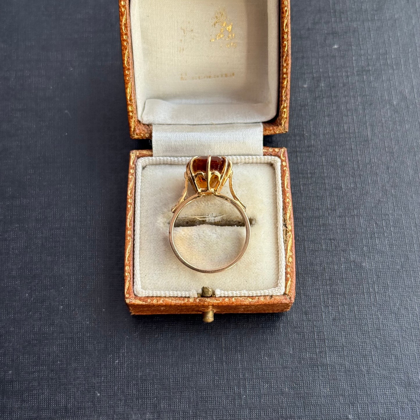 18ct Gold and Citrine Ring