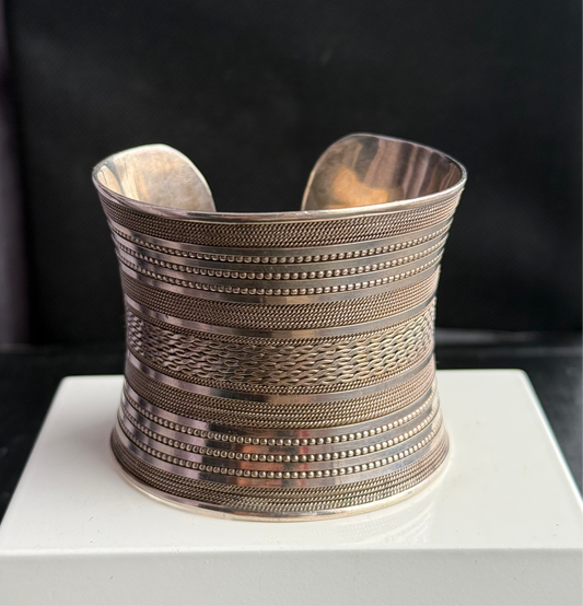 Early 20th Century Egyptian Silver Bangle