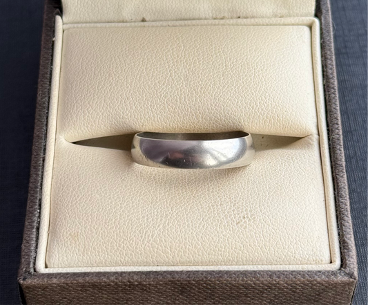 Large Sterling Silver Band Ring