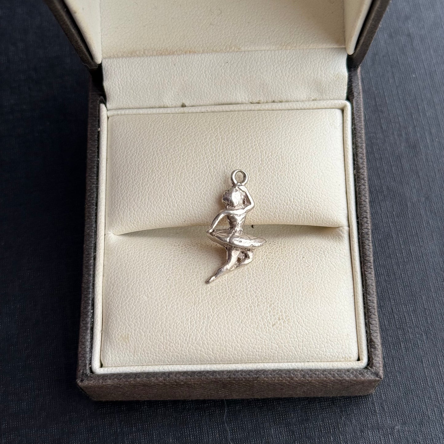 Sterling Silver Ballet Dancer Charm