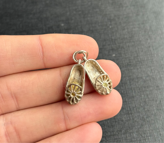 Sterling Silver Pair of Shoes Charm