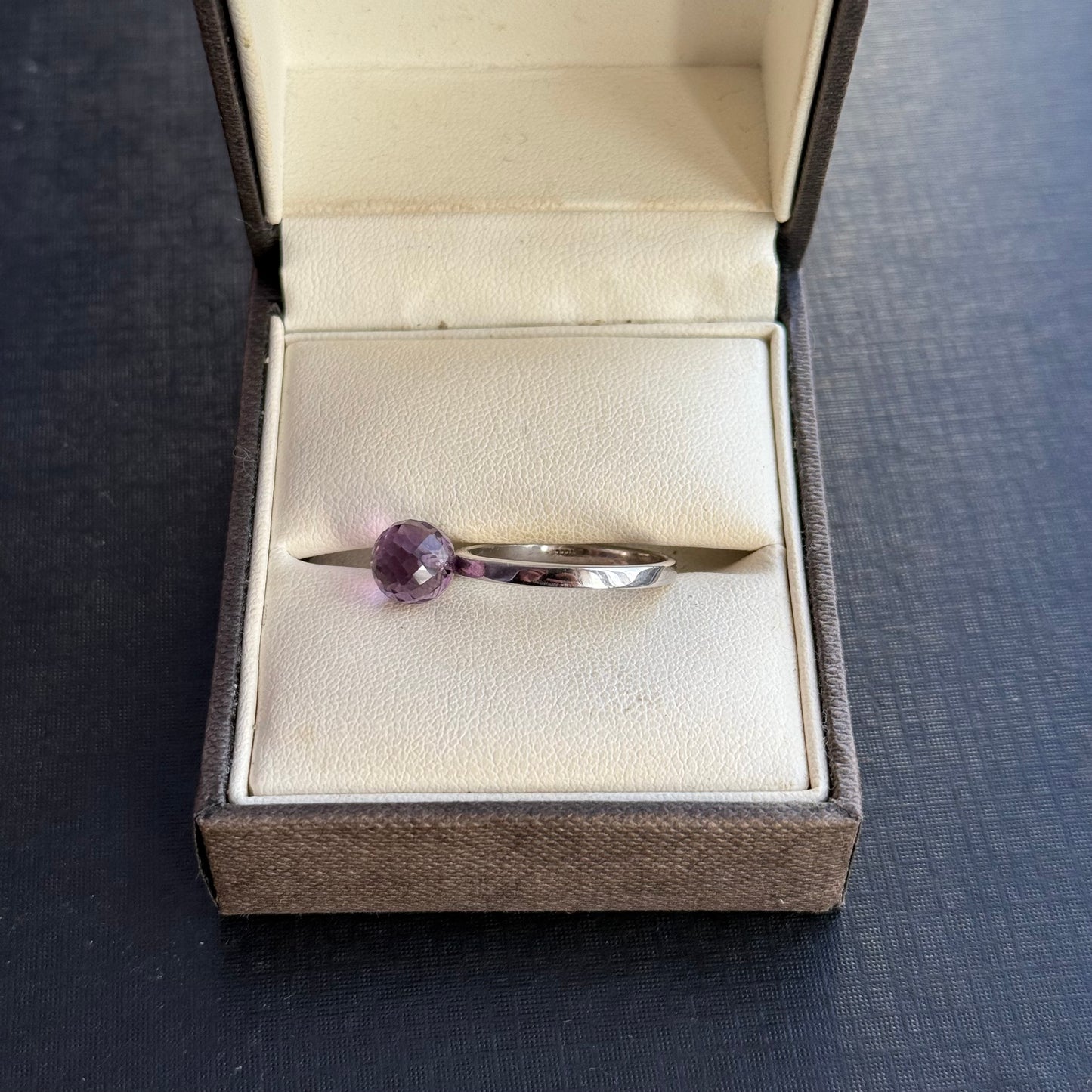 Sterling Silver Amethyst Ring