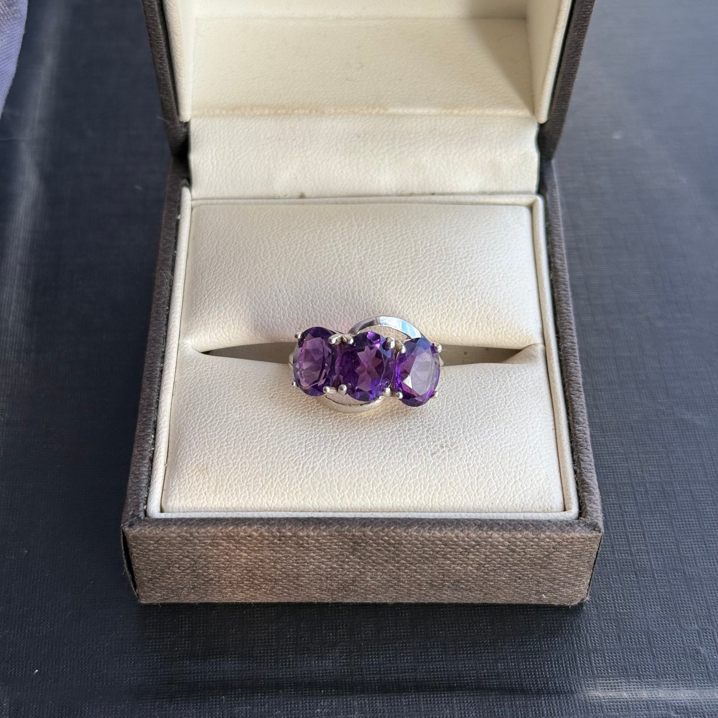 Sterling Silver Amethyst Ring