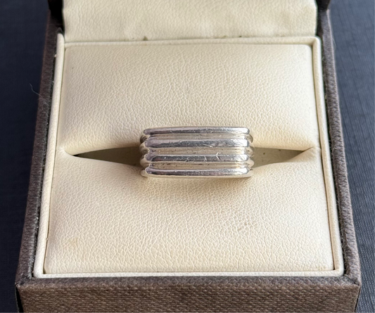 Chunky Sterling Silver Ring