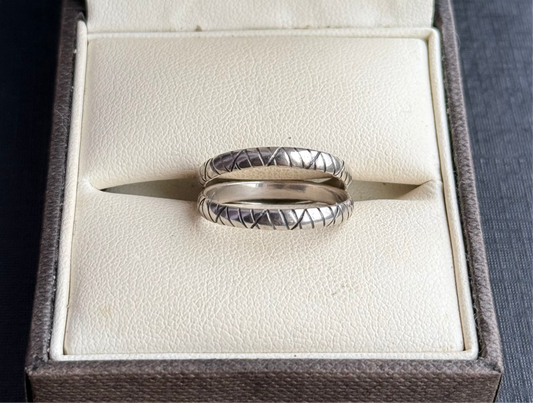 Sterling Silver Band Ring.