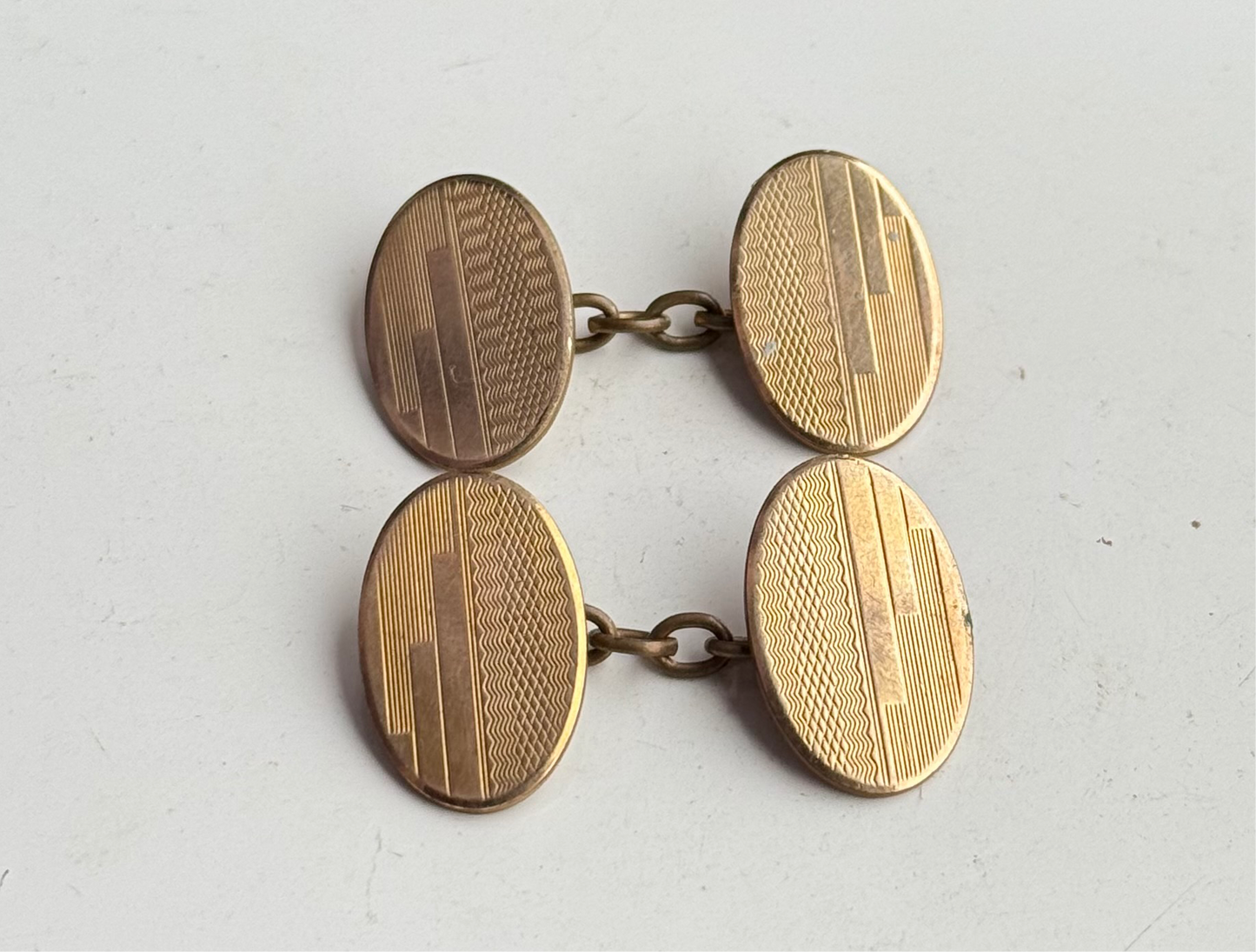 Rolled Gold Cufflinks