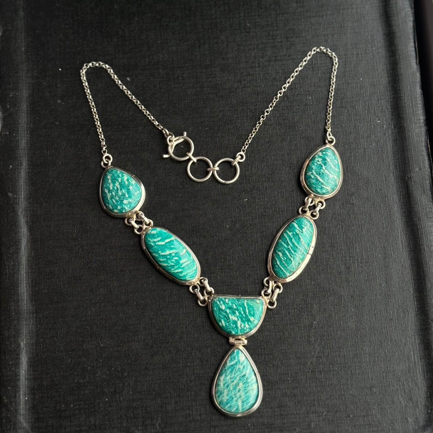 Sterling Silver Turquoise Necklace