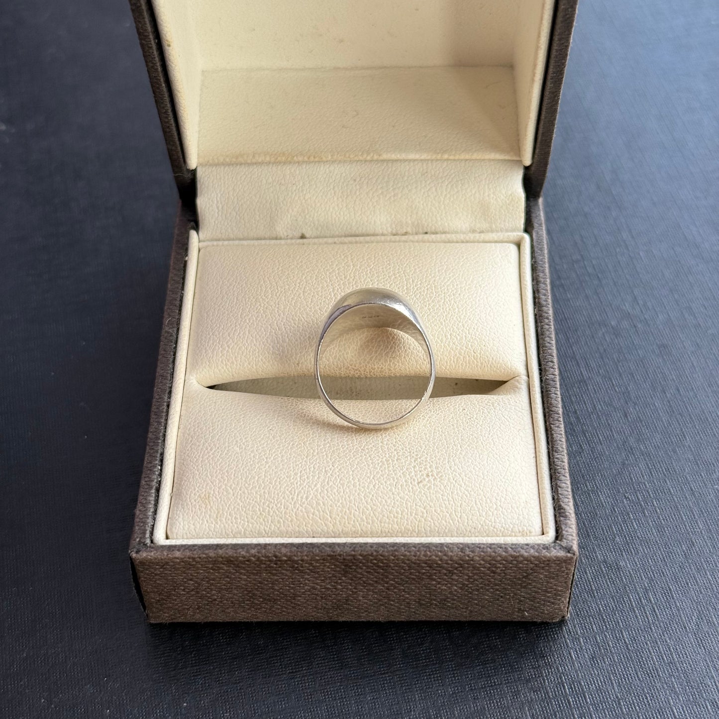 Vintage Sterling Silver Plain Ring