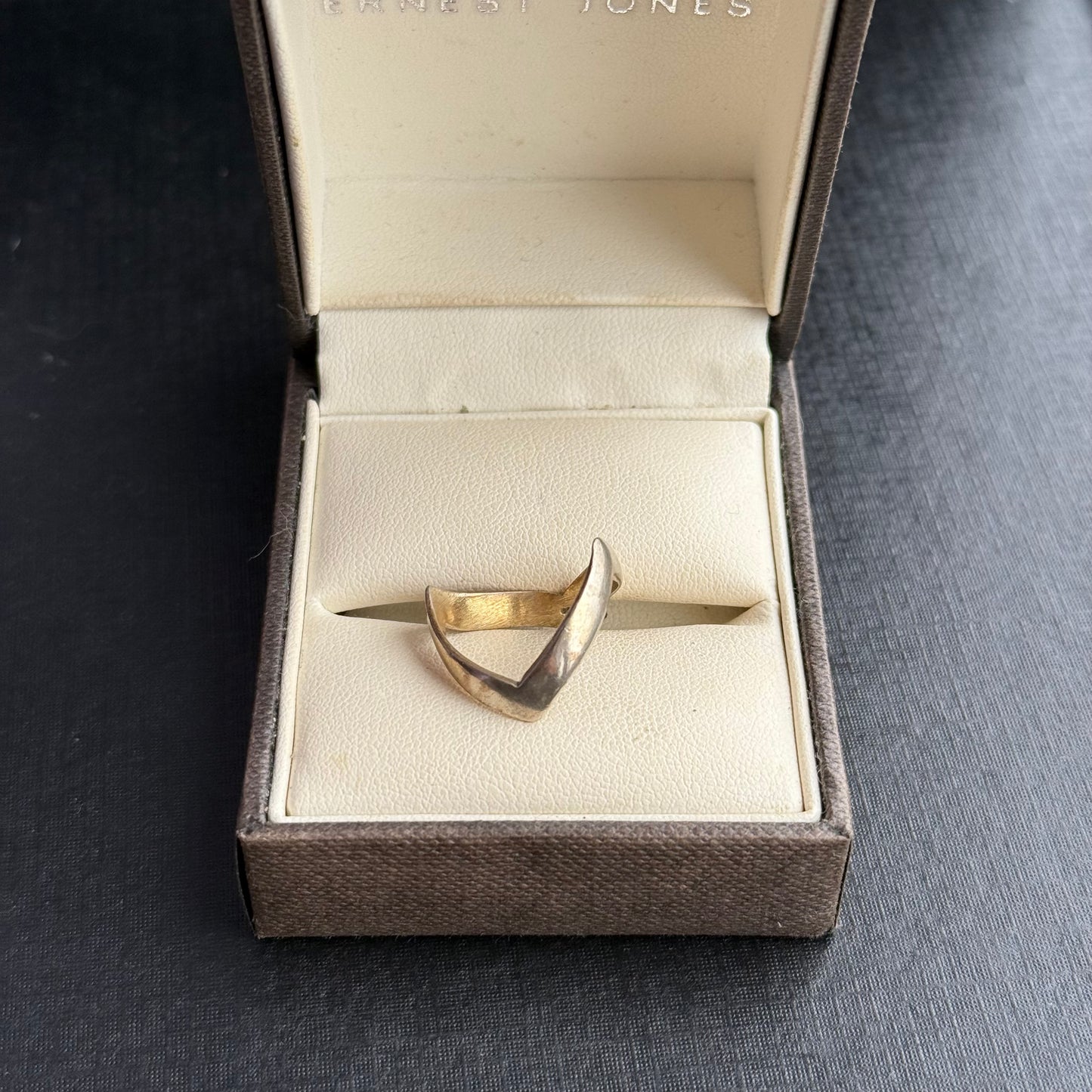 Sterling Silver Wishbone Ring