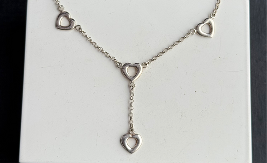 Sterling Silver Heart Necklace