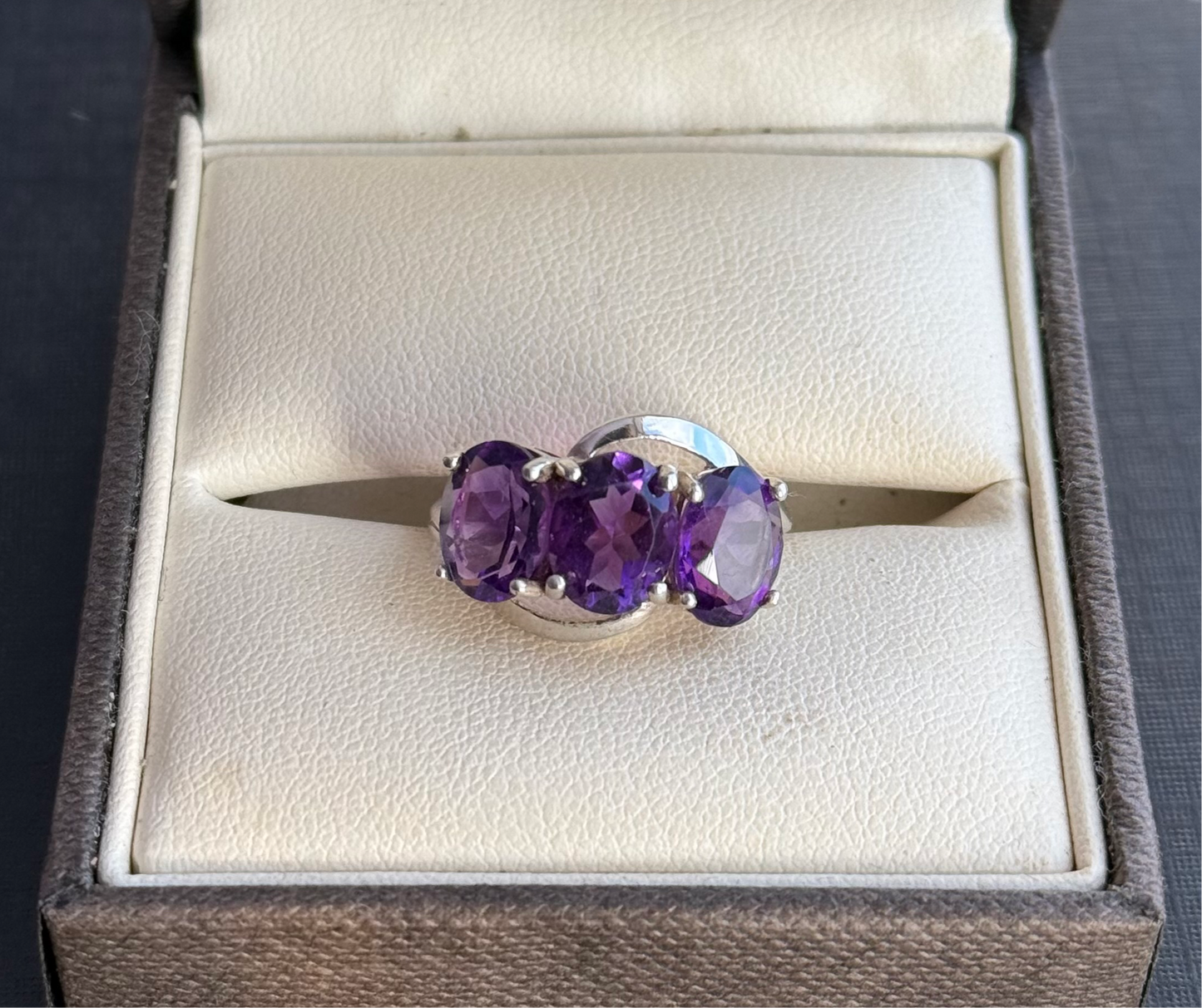 Sterling Silver Amethyst Ring