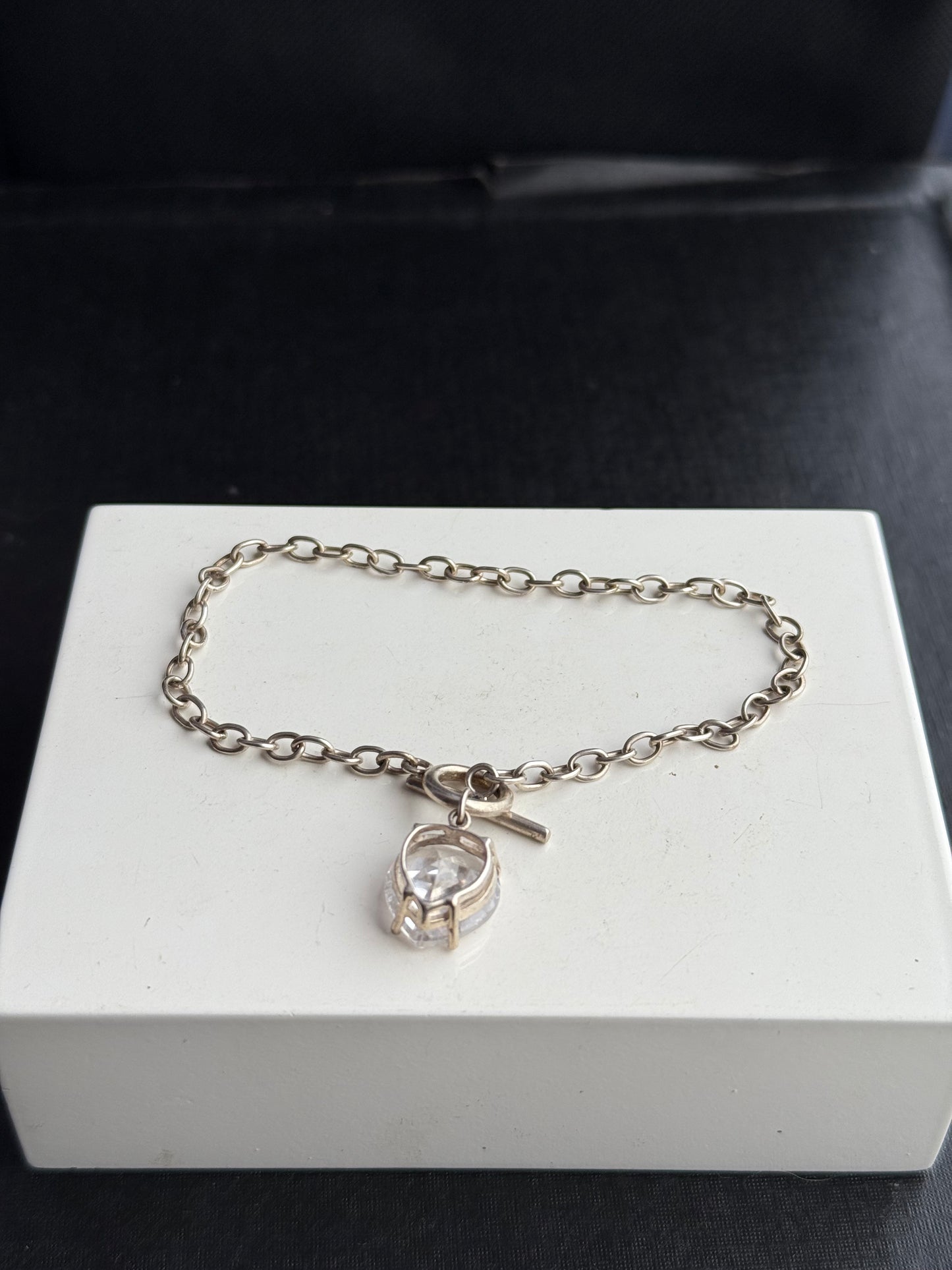 Sterling Silver Heart Bracelet