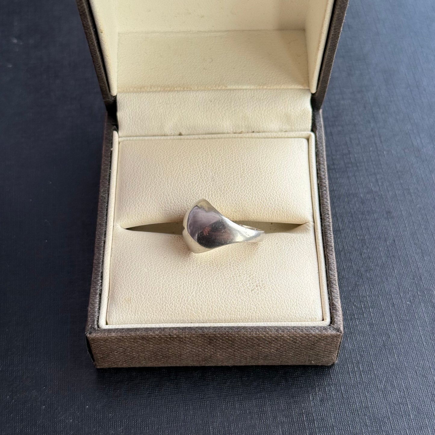 Vintage Sterling Silver Plain Ring