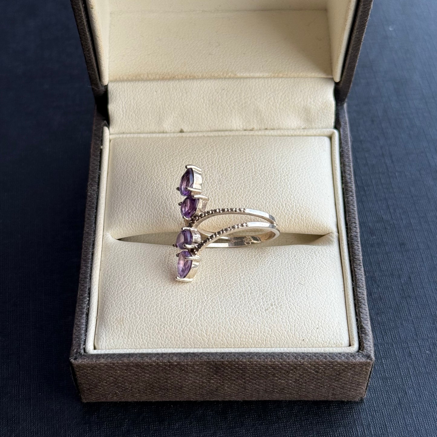 Sterling Silver Amethyst Ring