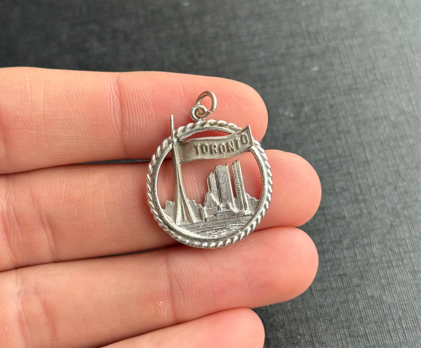 Sterling Silver Toronto Pendant