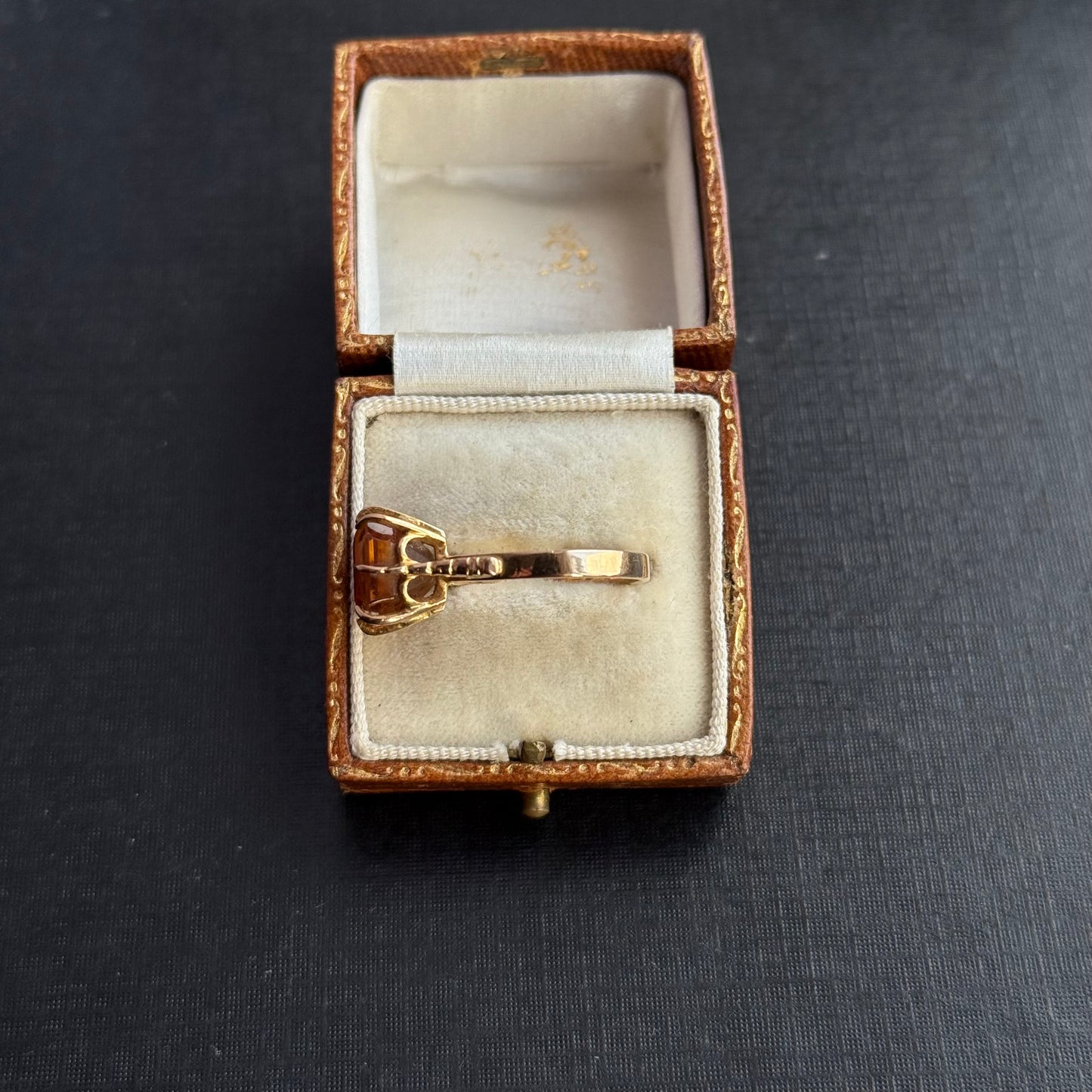 18ct Gold and Citrine Ring