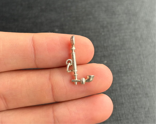 Sterling Silver Vintage Phone Charm