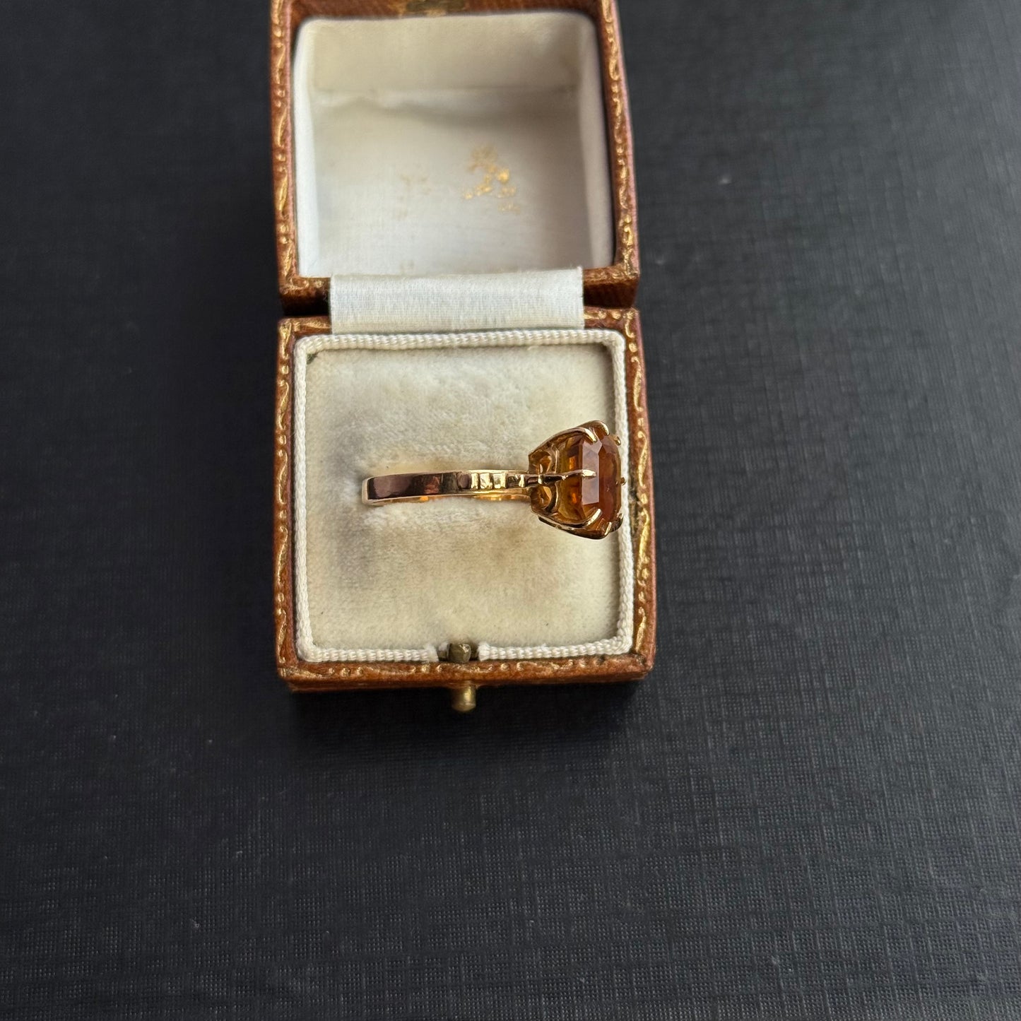 18ct Gold and Citrine Ring