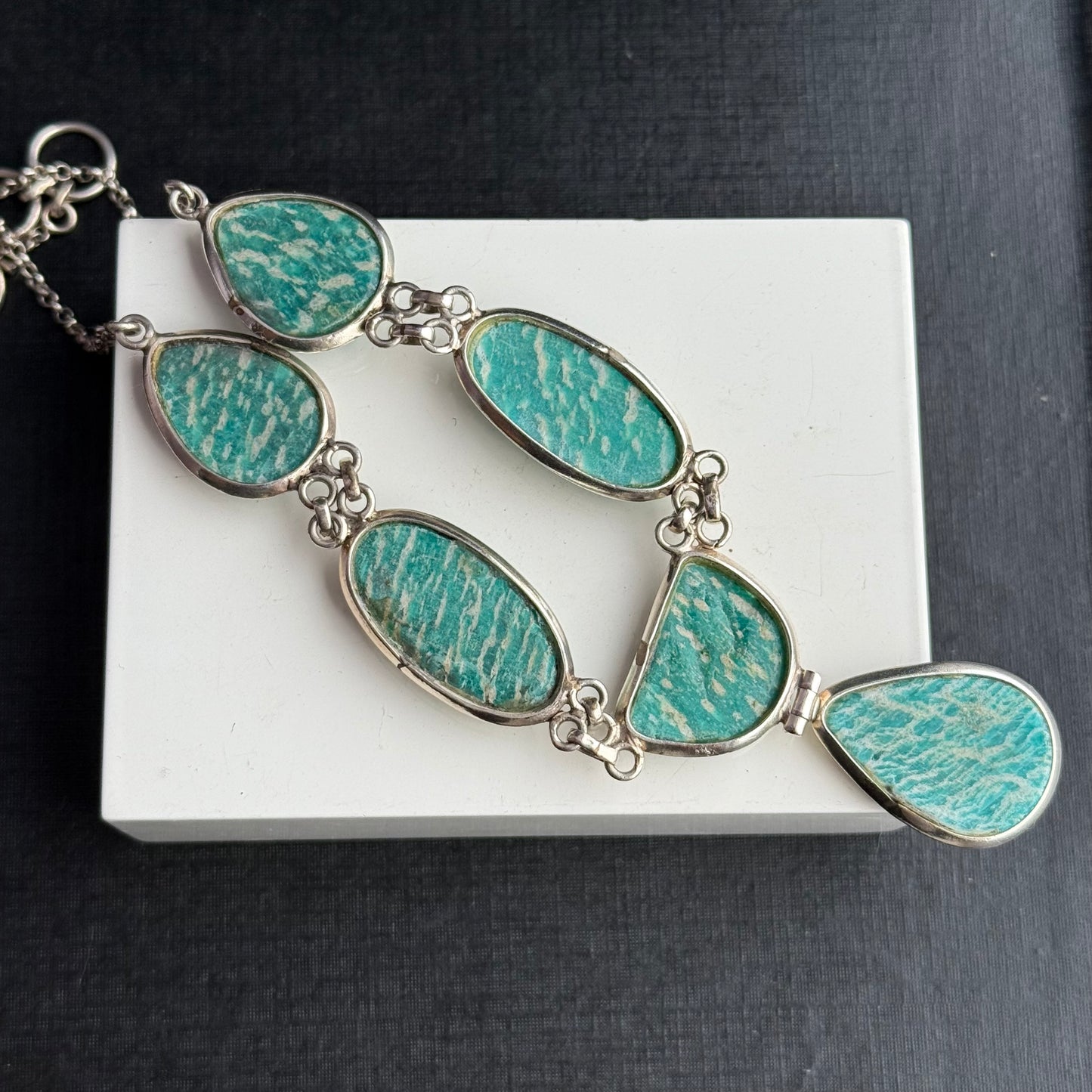 Sterling Silver Turquoise Necklace