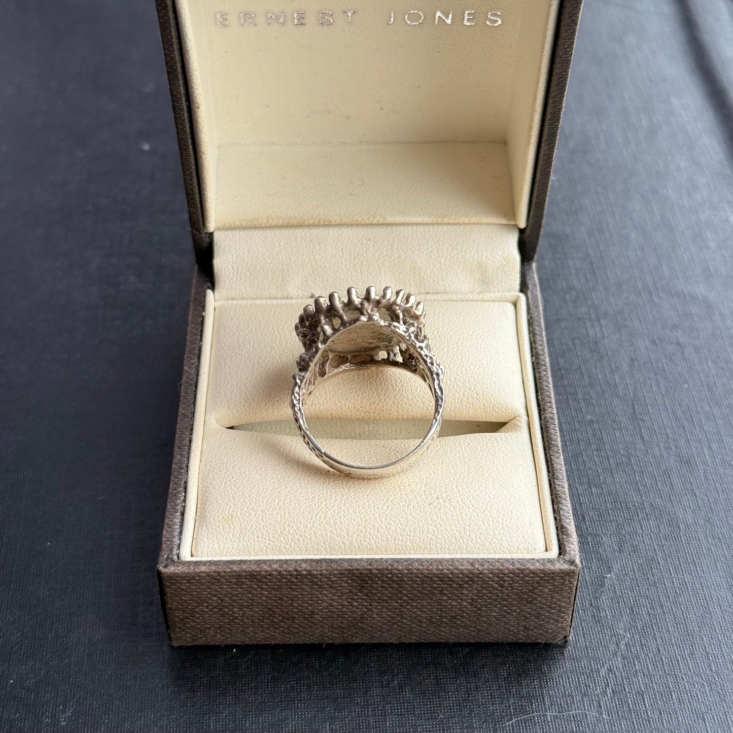 Heavy Sterling Silver Capricorn Ring