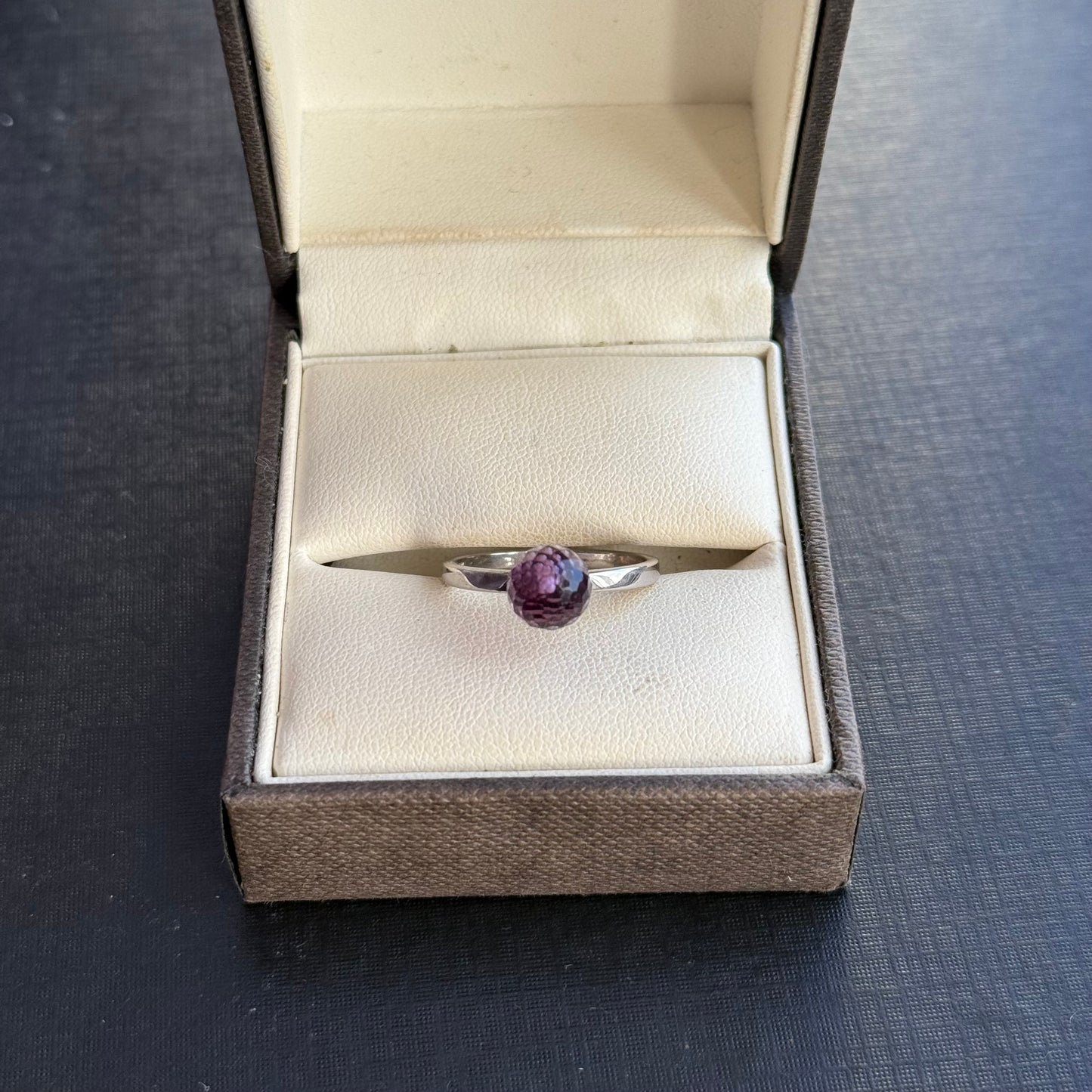 Sterling Silver Amethyst Ring