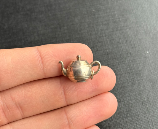 Sterling Silver Tea Pot Charm