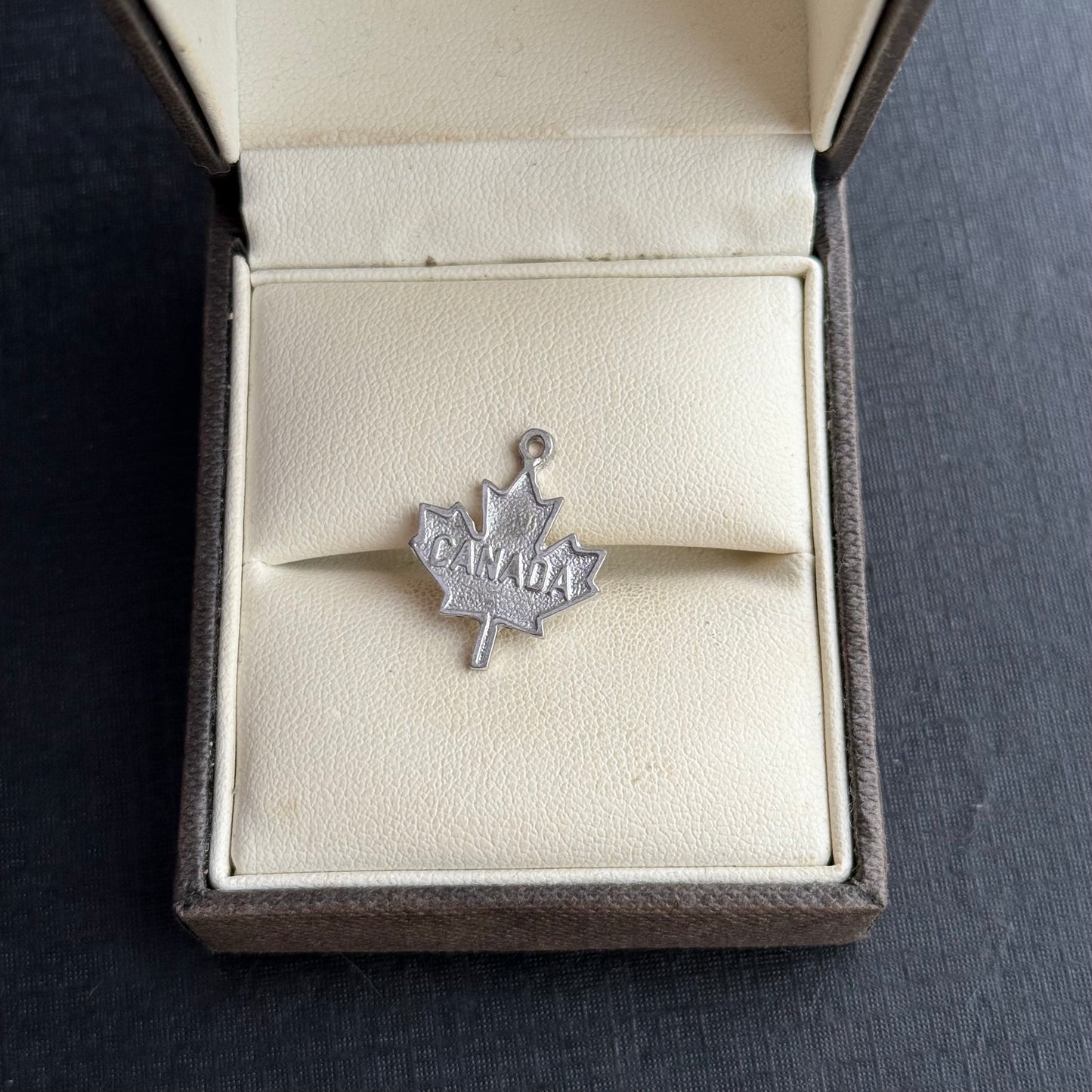 Sterling Silver Canada Charm