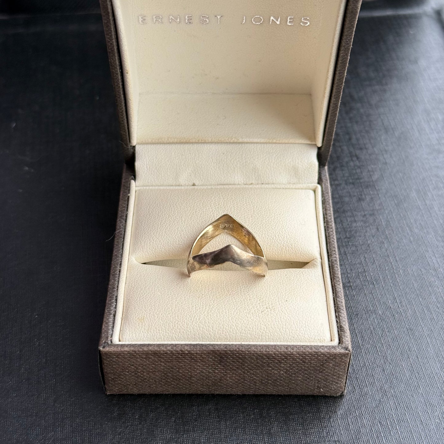 Sterling Silver Wishbone Ring