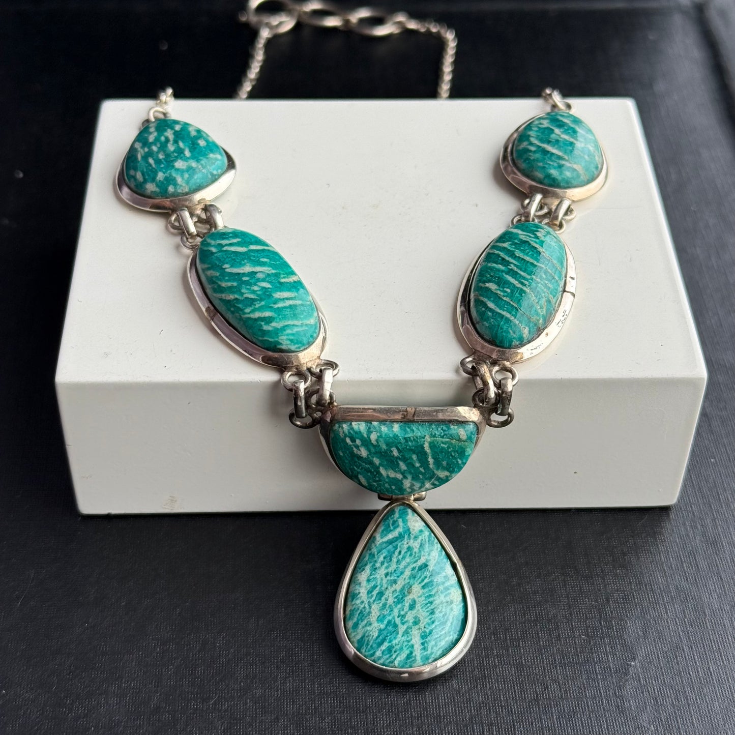 Sterling Silver Turquoise Necklace