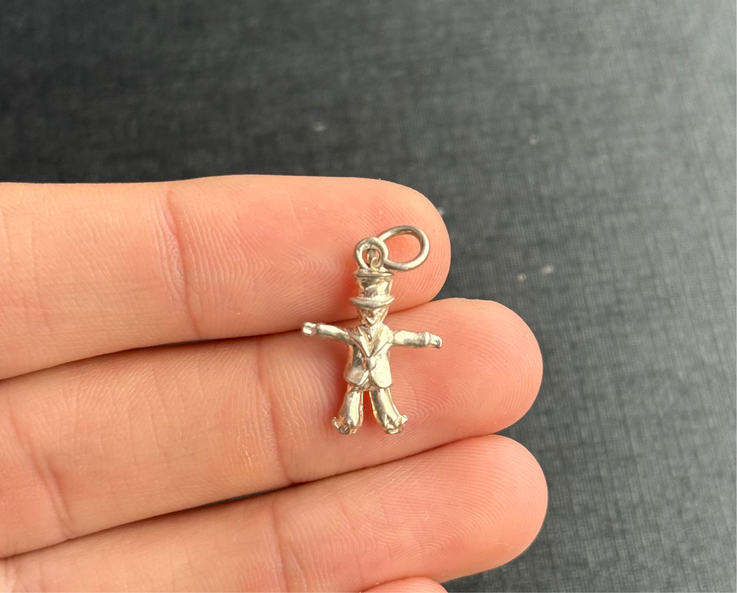 Sterling Silver Figure of a Man Charm