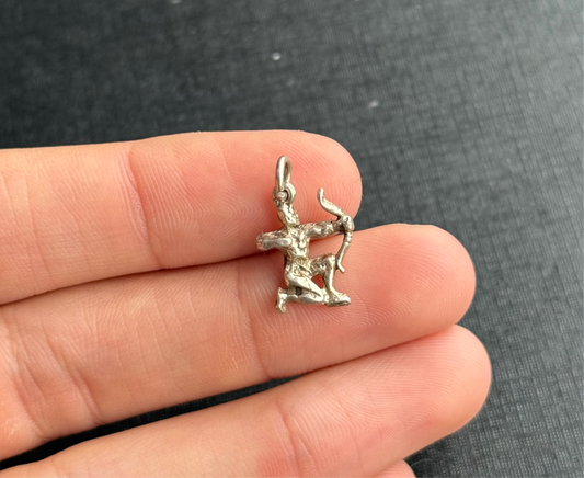 Sterling Silver Robin Hood Charm