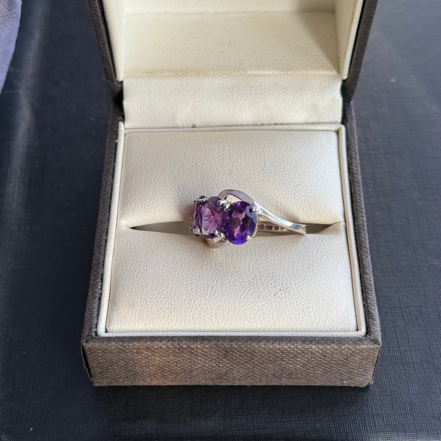 Sterling Silver Amethyst Ring