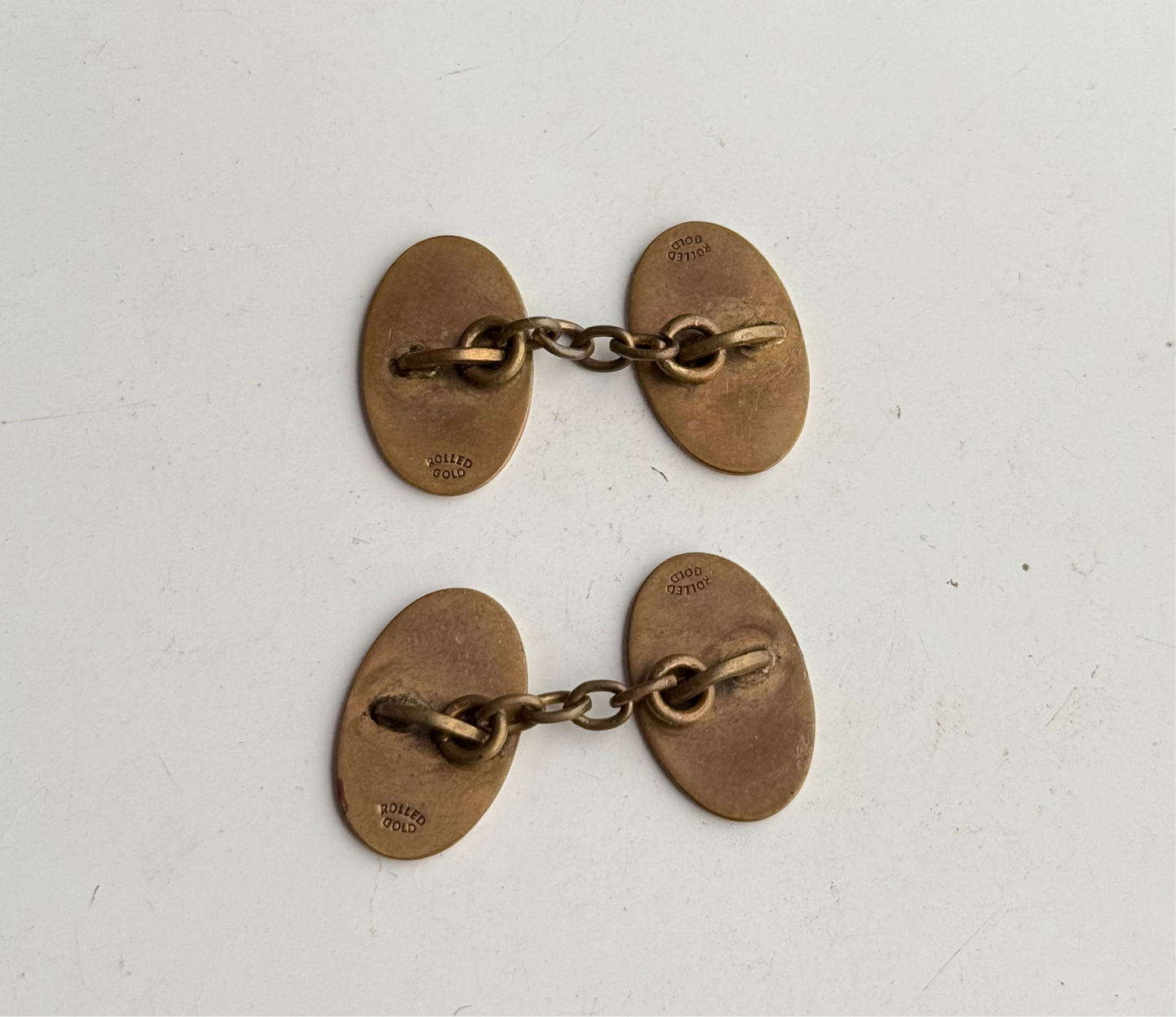 Rolled Gold Cufflinks