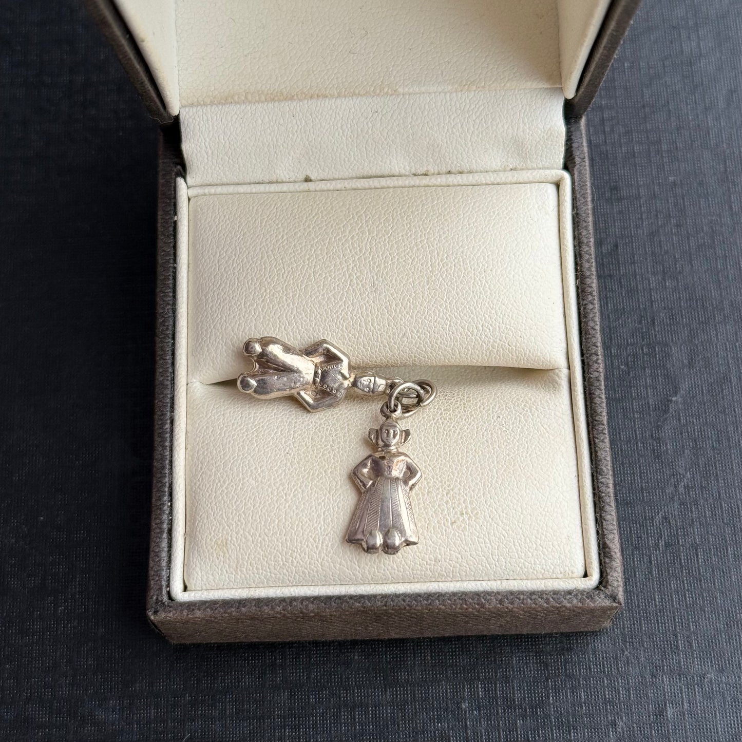 Sterling Silver Couple Charm