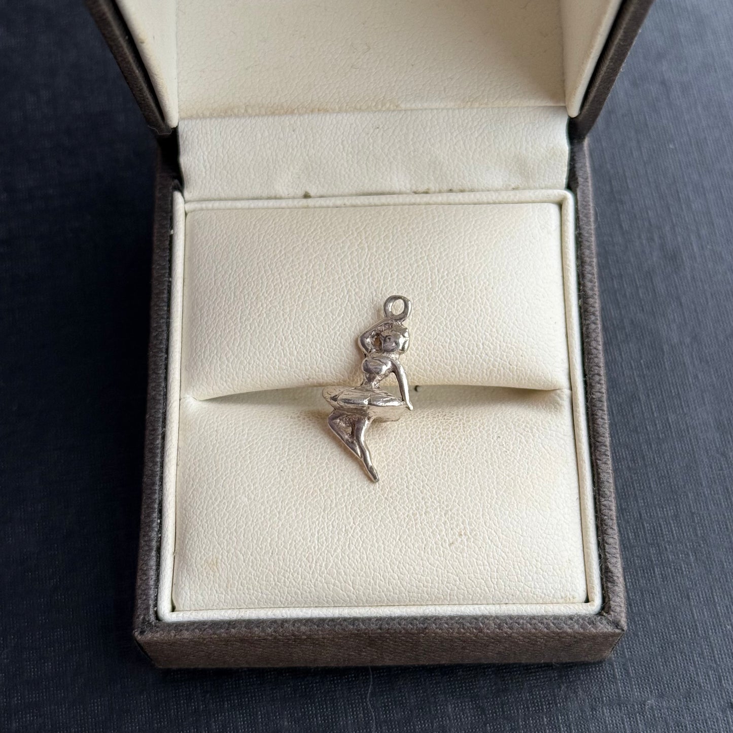 Sterling Silver Ballet Dancer Charm